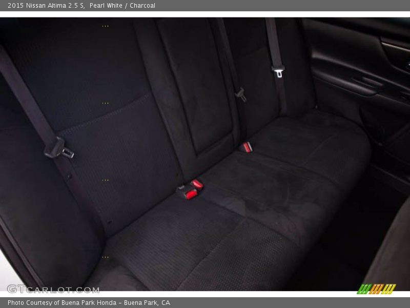 Pearl White / Charcoal 2015 Nissan Altima 2.5 S
