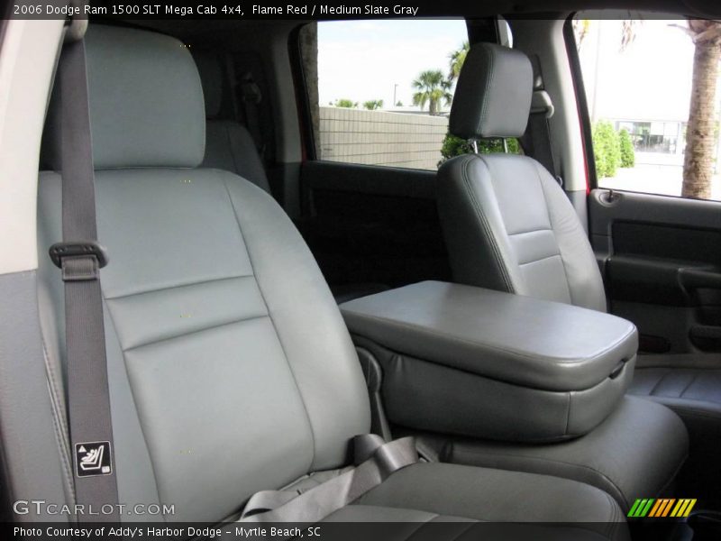 Flame Red / Medium Slate Gray 2006 Dodge Ram 1500 SLT Mega Cab 4x4