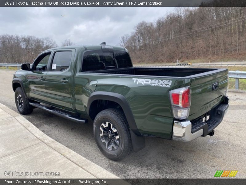 Army Green / TRD Cement/Black 2021 Toyota Tacoma TRD Off Road Double Cab 4x4