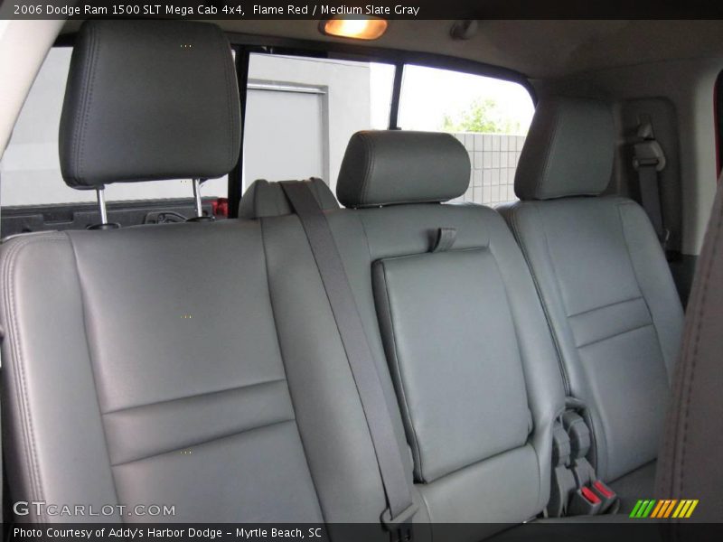 Flame Red / Medium Slate Gray 2006 Dodge Ram 1500 SLT Mega Cab 4x4