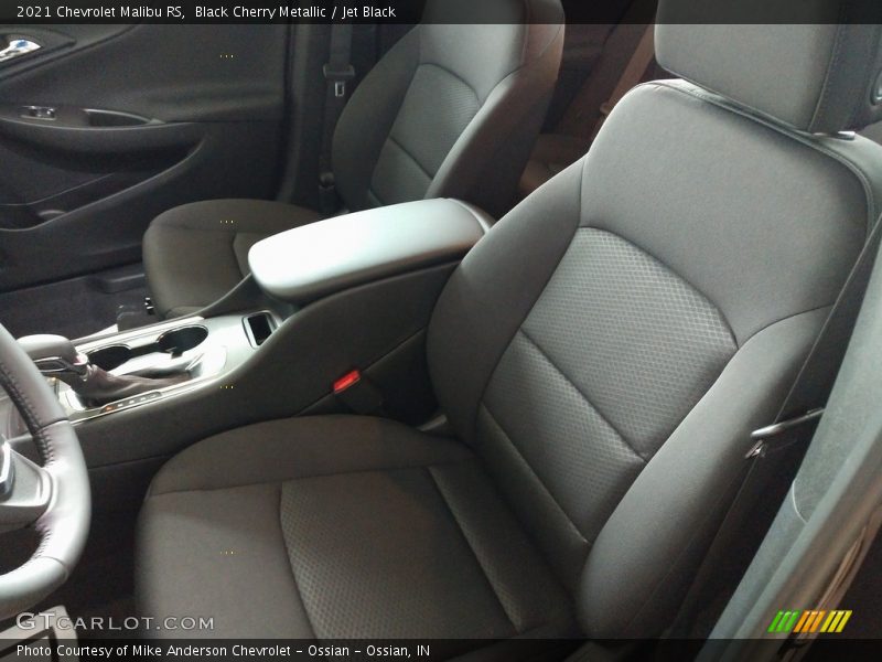 Black Cherry Metallic / Jet Black 2021 Chevrolet Malibu RS