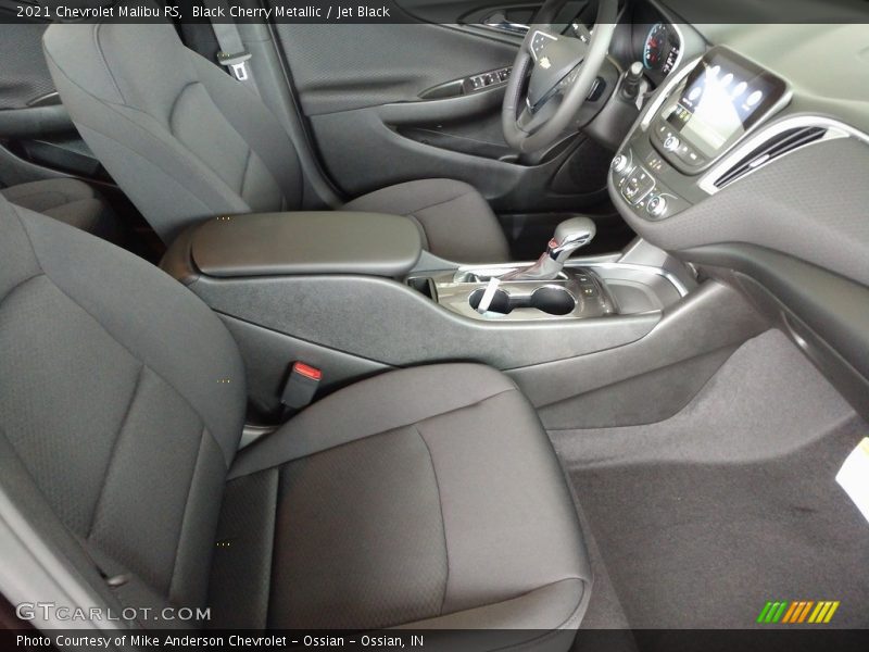 Black Cherry Metallic / Jet Black 2021 Chevrolet Malibu RS