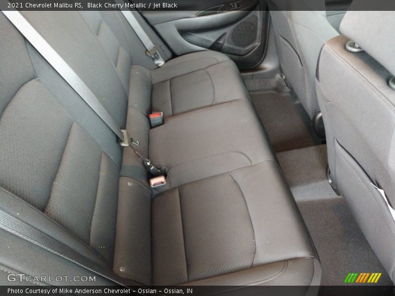 Black Cherry Metallic / Jet Black 2021 Chevrolet Malibu RS