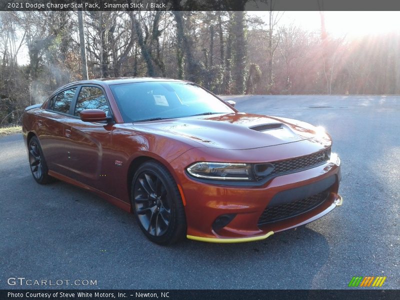 Sinamon Stick / Black 2021 Dodge Charger Scat Pack