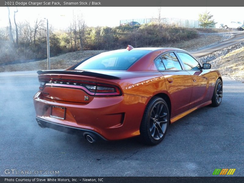 Sinamon Stick / Black 2021 Dodge Charger Scat Pack
