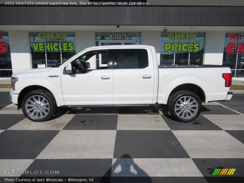 Star White / Limited Unique Camelback 2020 Ford F150 Limited SuperCrew 4x4