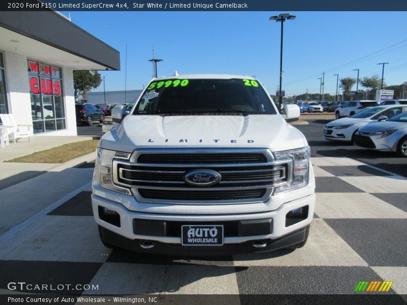 Star White / Limited Unique Camelback 2020 Ford F150 Limited SuperCrew 4x4