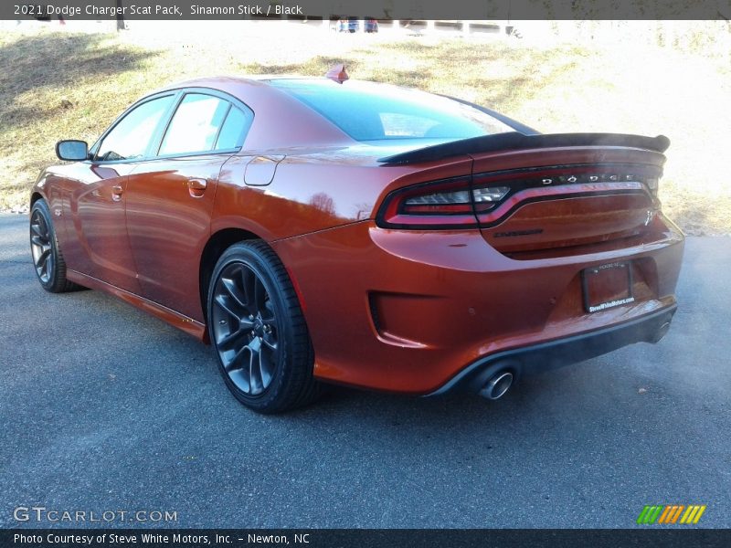 Sinamon Stick / Black 2021 Dodge Charger Scat Pack