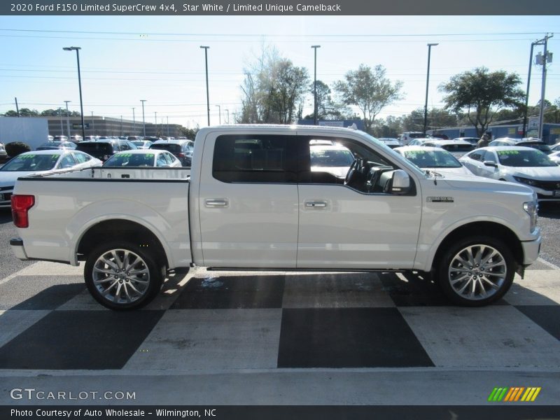 Star White / Limited Unique Camelback 2020 Ford F150 Limited SuperCrew 4x4