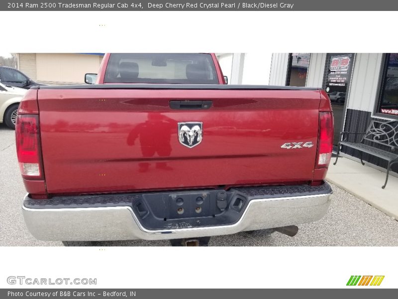 Deep Cherry Red Crystal Pearl / Black/Diesel Gray 2014 Ram 2500 Tradesman Regular Cab 4x4