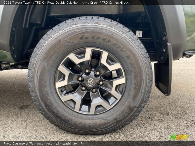 Army Green / TRD Cement/Black 2021 Toyota Tacoma TRD Off Road Double Cab 4x4