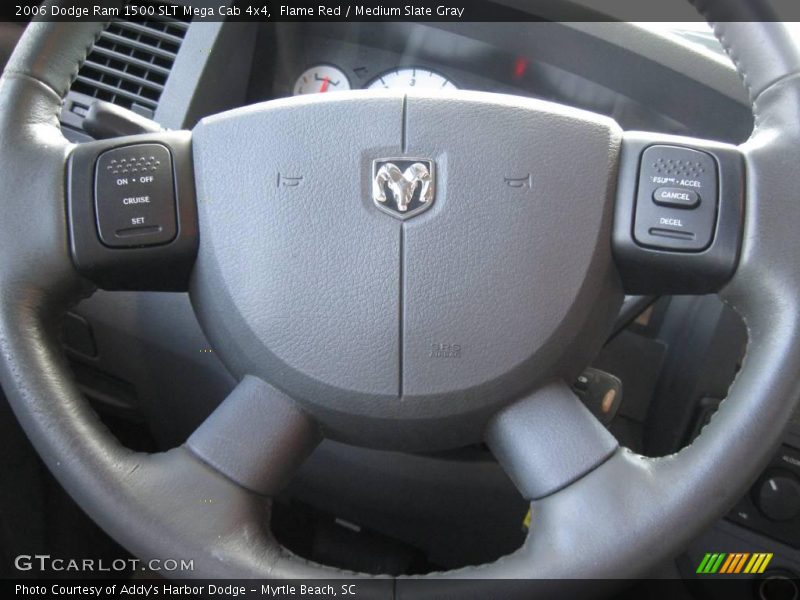 Flame Red / Medium Slate Gray 2006 Dodge Ram 1500 SLT Mega Cab 4x4