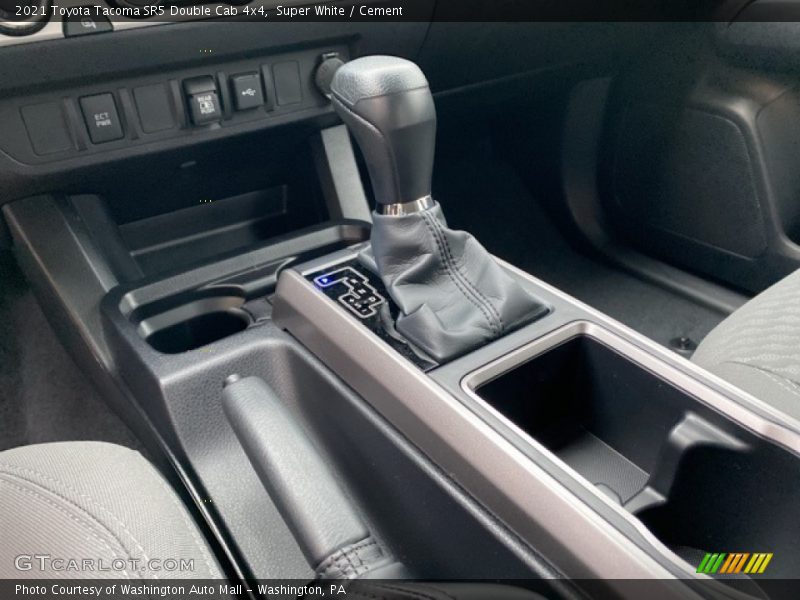 Super White / Cement 2021 Toyota Tacoma SR5 Double Cab 4x4