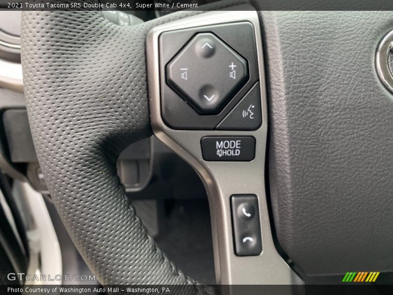 Super White / Cement 2021 Toyota Tacoma SR5 Double Cab 4x4