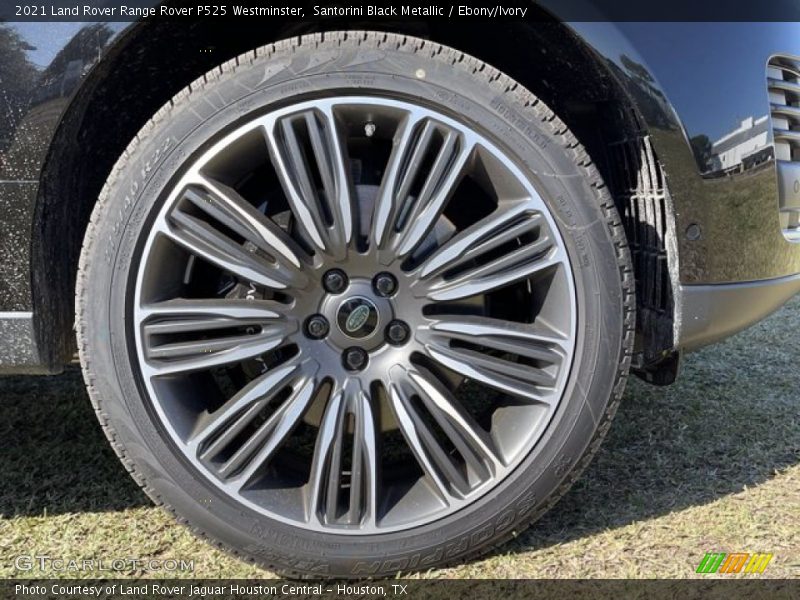 Santorini Black Metallic / Ebony/Ivory 2021 Land Rover Range Rover P525 Westminster