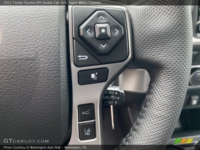 Super White / Cement 2021 Toyota Tacoma SR5 Double Cab 4x4
