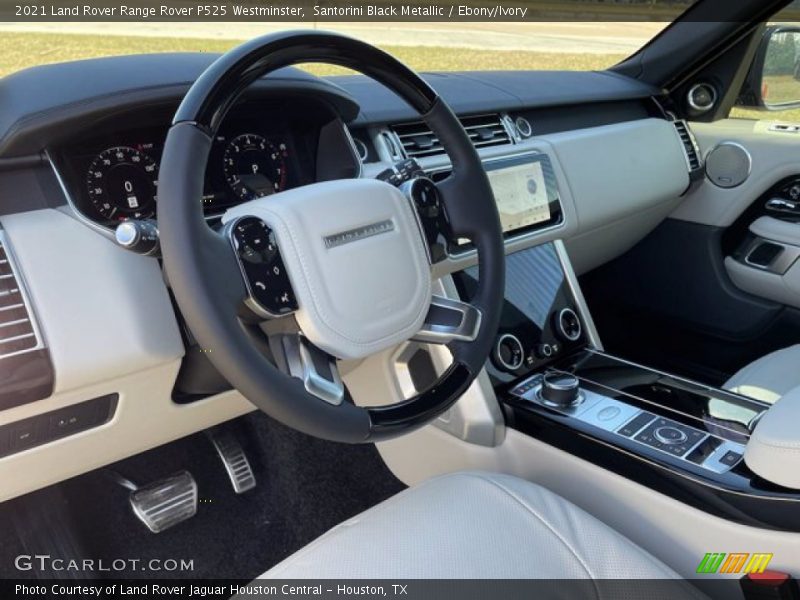 Santorini Black Metallic / Ebony/Ivory 2021 Land Rover Range Rover P525 Westminster