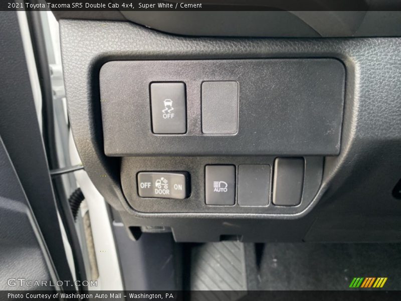 Super White / Cement 2021 Toyota Tacoma SR5 Double Cab 4x4