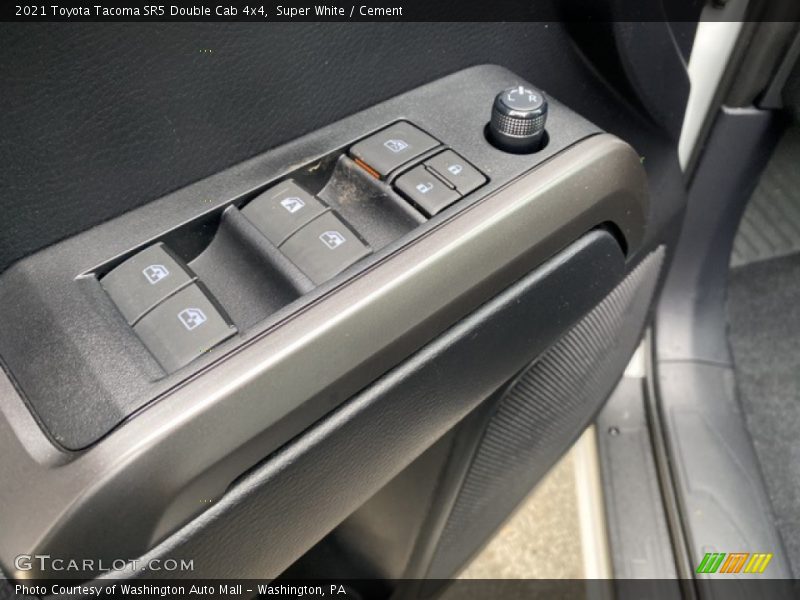 Super White / Cement 2021 Toyota Tacoma SR5 Double Cab 4x4