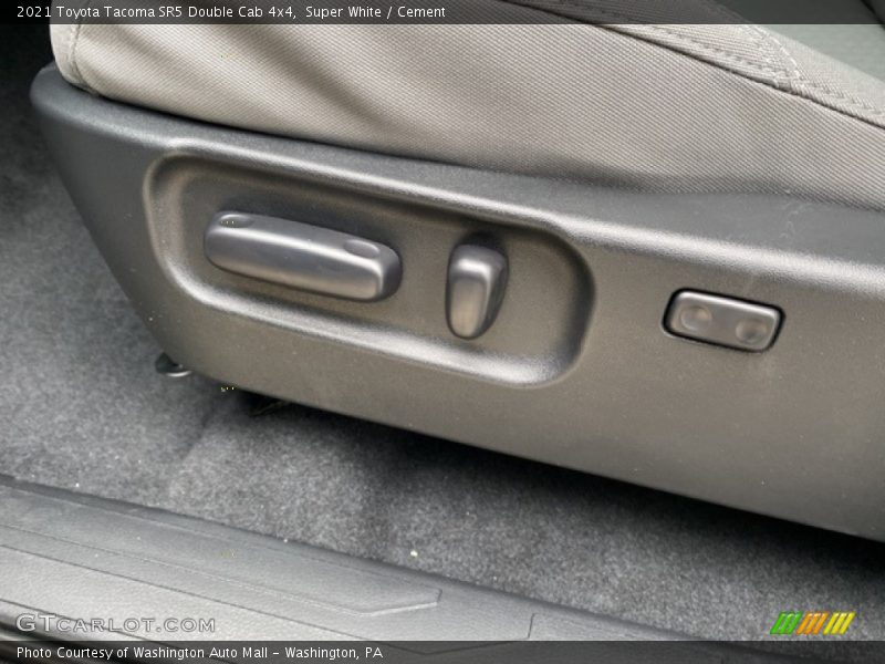 Super White / Cement 2021 Toyota Tacoma SR5 Double Cab 4x4