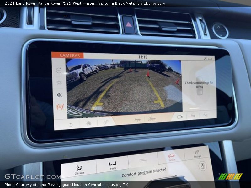 Santorini Black Metallic / Ebony/Ivory 2021 Land Rover Range Rover P525 Westminster