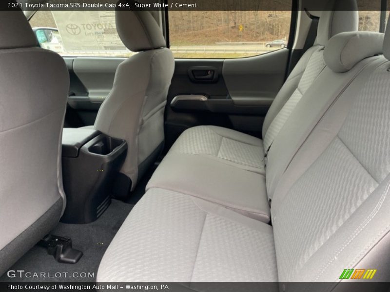 Super White / Cement 2021 Toyota Tacoma SR5 Double Cab 4x4