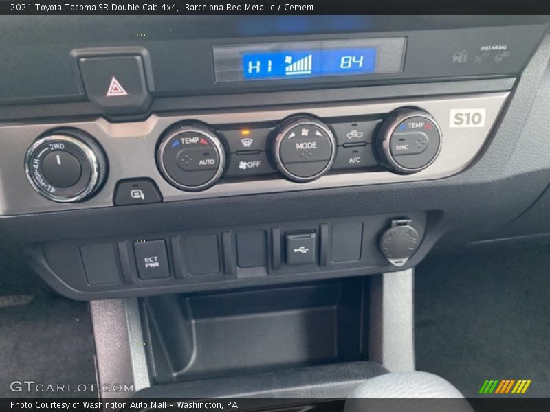 Barcelona Red Metallic / Cement 2021 Toyota Tacoma SR Double Cab 4x4
