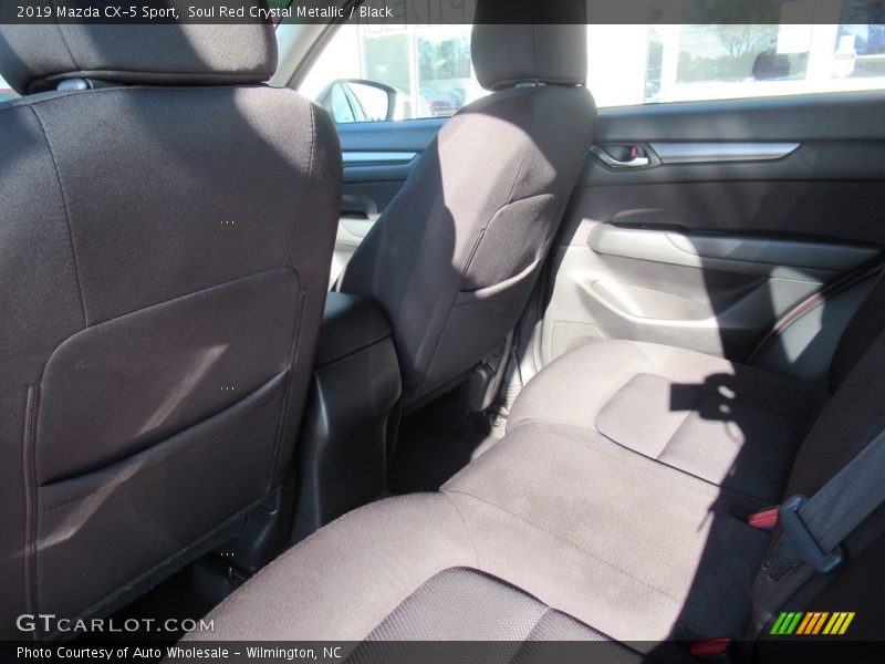 Soul Red Crystal Metallic / Black 2019 Mazda CX-5 Sport