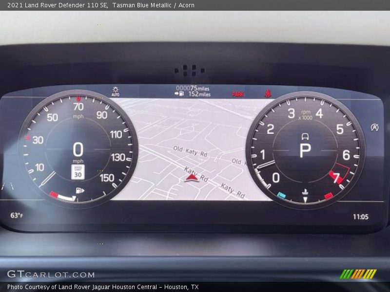  2021 Defender 110 SE 110 SE Gauges