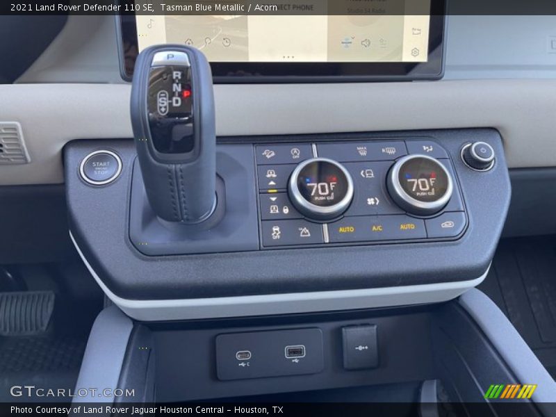 Controls of 2021 Defender 110 SE