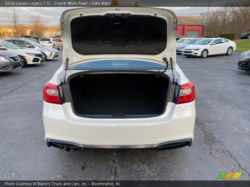 Crystal White Pearl / Slate Black 2019 Subaru Legacy 2.5i