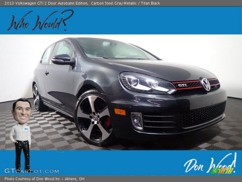 Carbon Steel Gray Metallic / Titan Black 2013 Volkswagen GTI 2 Door Autobahn Edition