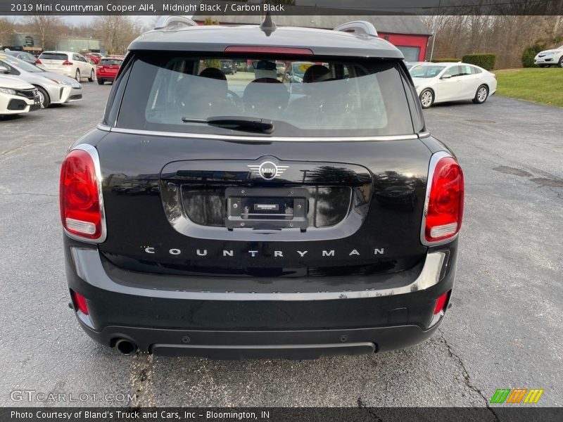 Midnight Black / Carbon Black 2019 Mini Countryman Cooper All4