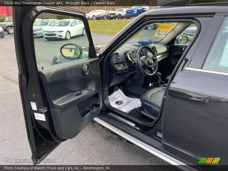 Midnight Black / Carbon Black 2019 Mini Countryman Cooper All4