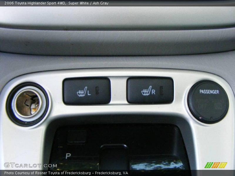 Super White / Ash Gray 2006 Toyota Highlander Sport 4WD