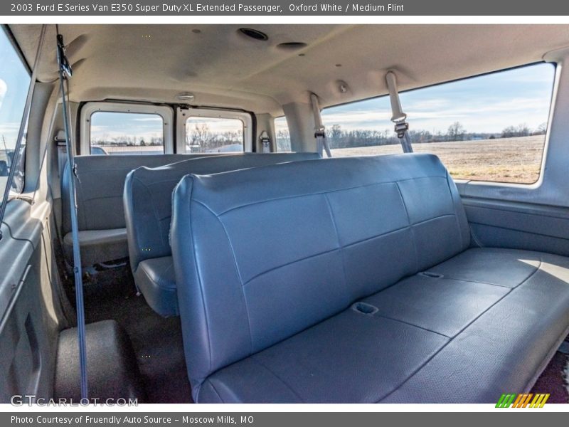 Oxford White / Medium Flint 2003 Ford E Series Van E350 Super Duty XL Extended Passenger