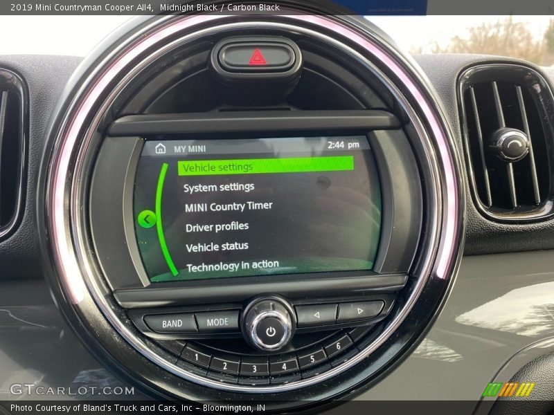 Midnight Black / Carbon Black 2019 Mini Countryman Cooper All4