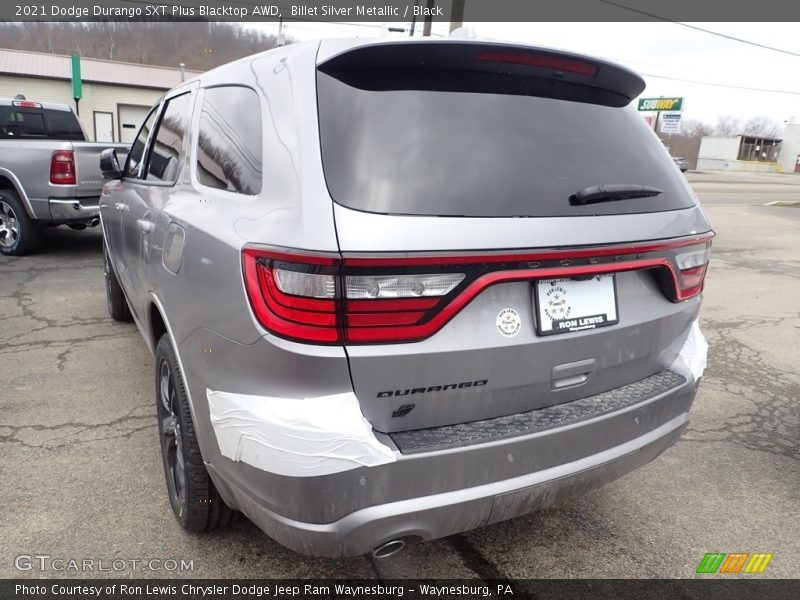 Billet Silver Metallic / Black 2021 Dodge Durango SXT Plus Blacktop AWD