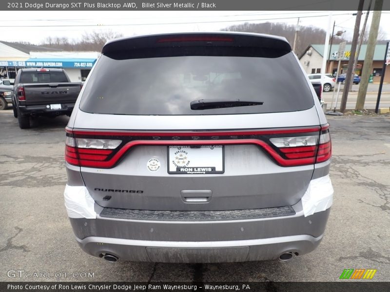Billet Silver Metallic / Black 2021 Dodge Durango SXT Plus Blacktop AWD