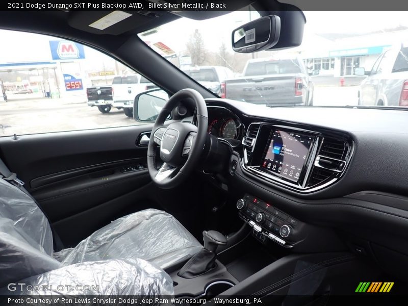 Billet Silver Metallic / Black 2021 Dodge Durango SXT Plus Blacktop AWD
