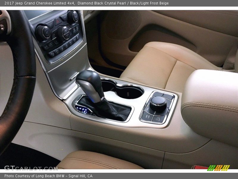 Diamond Black Crystal Pearl / Black/Light Frost Beige 2017 Jeep Grand Cherokee Limited 4x4