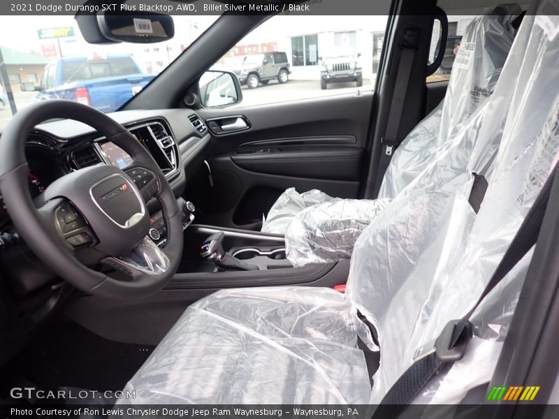 Billet Silver Metallic / Black 2021 Dodge Durango SXT Plus Blacktop AWD