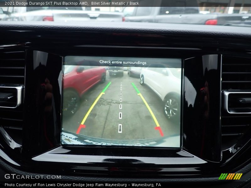 Billet Silver Metallic / Black 2021 Dodge Durango SXT Plus Blacktop AWD