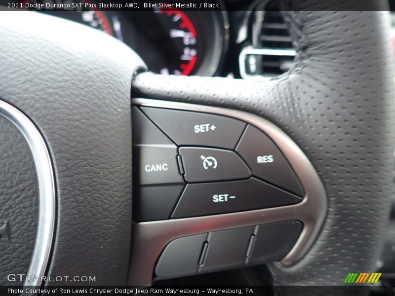 Billet Silver Metallic / Black 2021 Dodge Durango SXT Plus Blacktop AWD