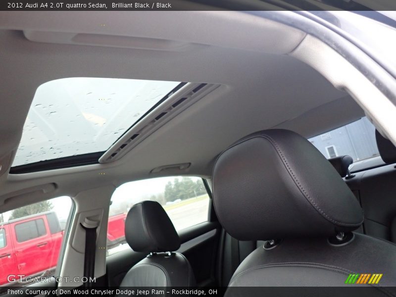 Brilliant Black / Black 2012 Audi A4 2.0T quattro Sedan