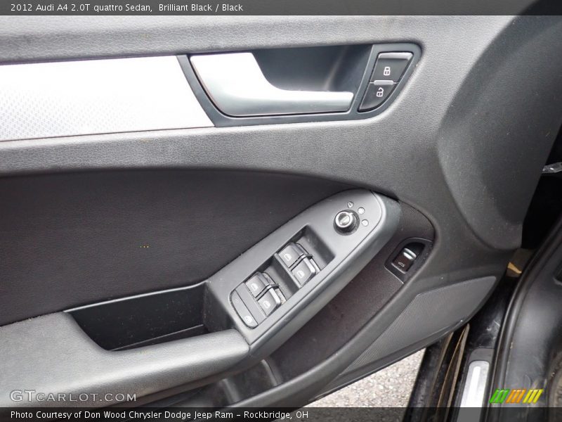 Brilliant Black / Black 2012 Audi A4 2.0T quattro Sedan