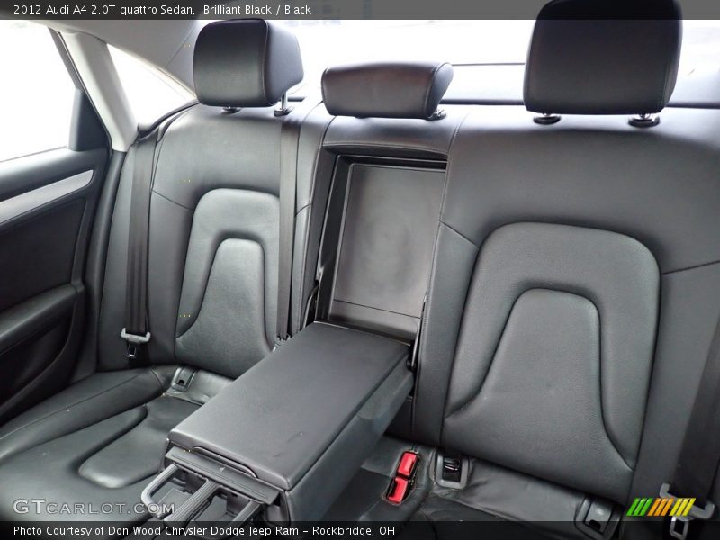 Brilliant Black / Black 2012 Audi A4 2.0T quattro Sedan
