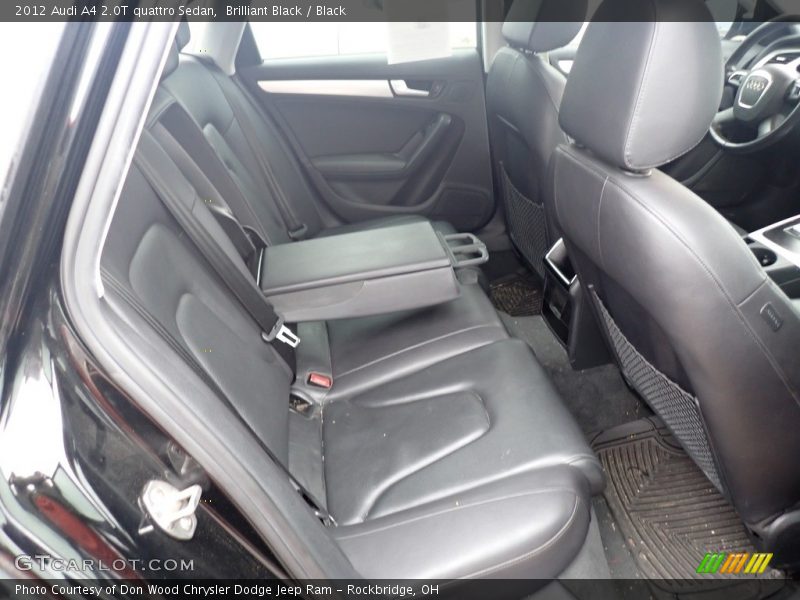 Brilliant Black / Black 2012 Audi A4 2.0T quattro Sedan