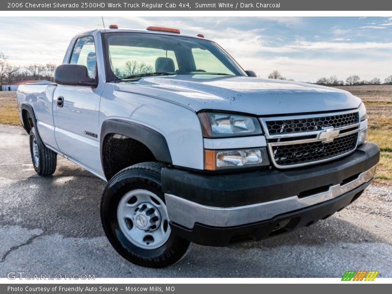 Summit White / Dark Charcoal 2006 Chevrolet Silverado 2500HD Work Truck Regular Cab 4x4