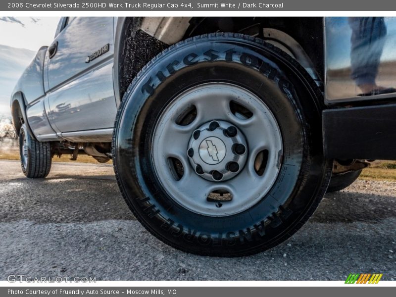 Summit White / Dark Charcoal 2006 Chevrolet Silverado 2500HD Work Truck Regular Cab 4x4